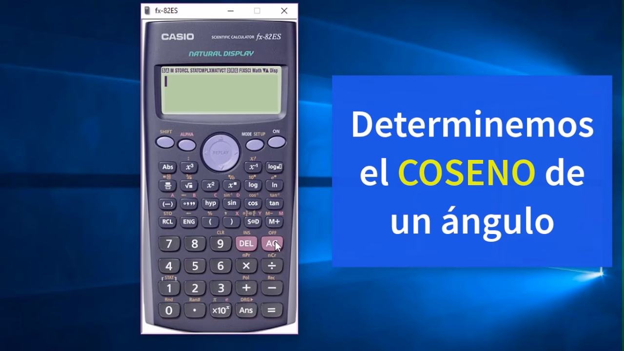 ¿Cómo usar la función seno?