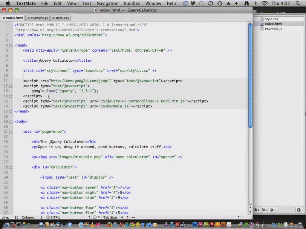 ¿Qué es el código jQuery?