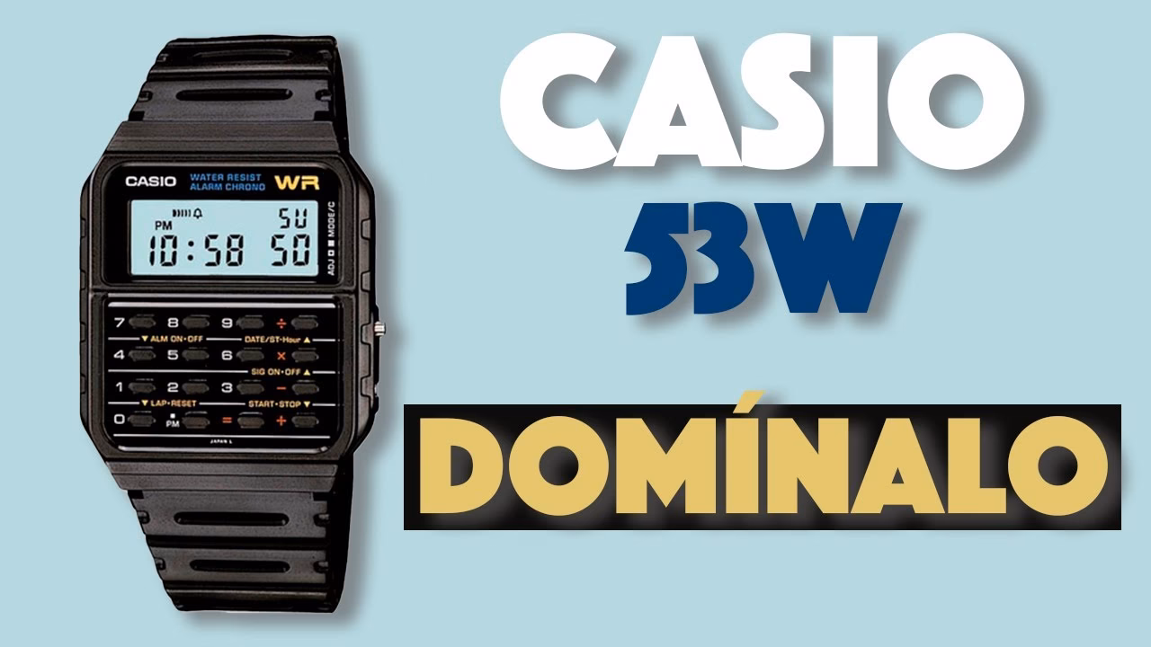 ¿Cómo configurar la hora en la calculadora del reloj Casio?
