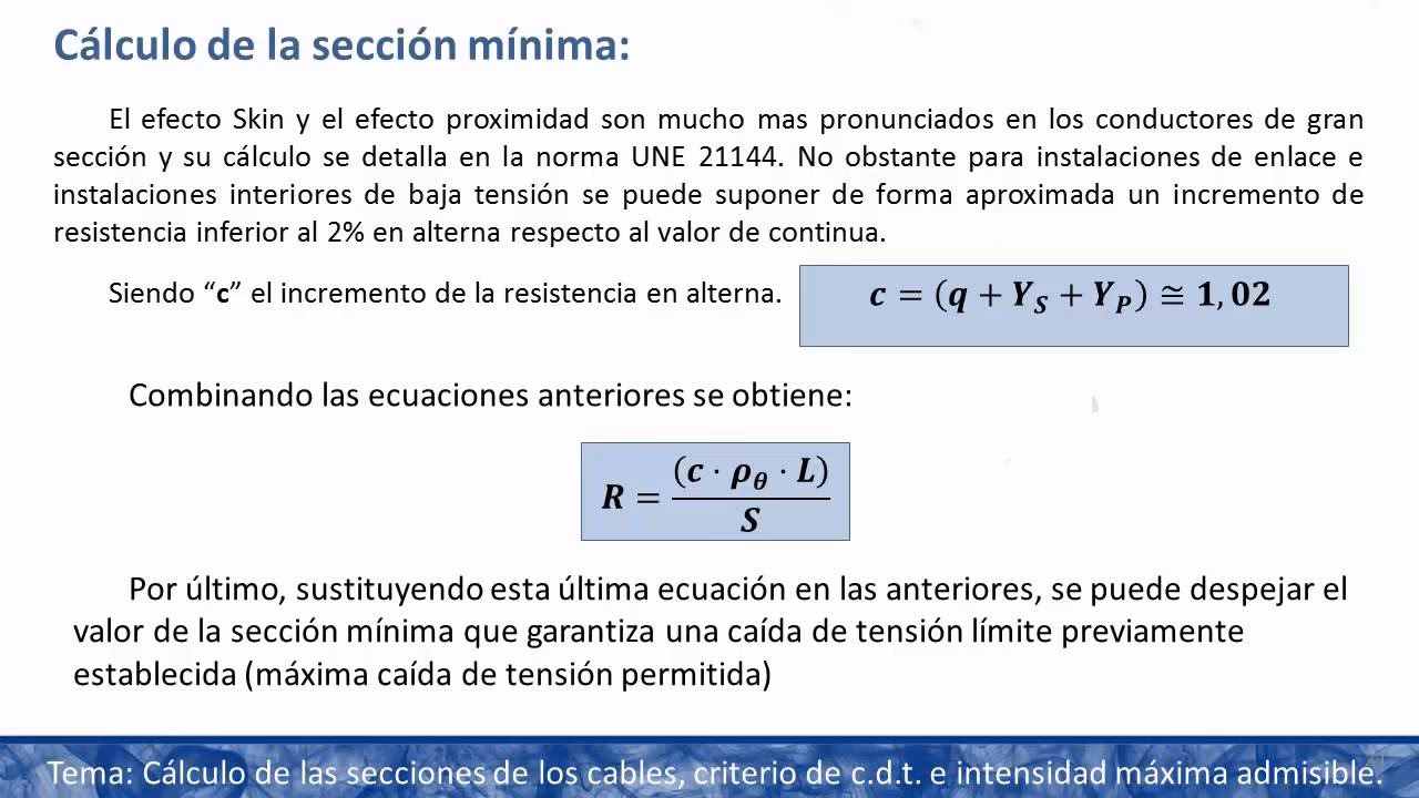 ¿Cómo sacar el porcentaje de caída de tensión?