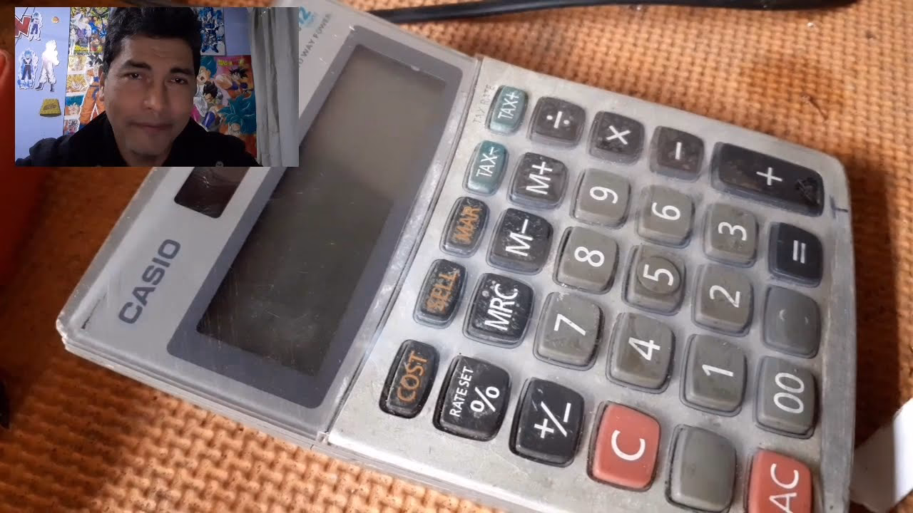 ¿Se puede reparar una calculadora?