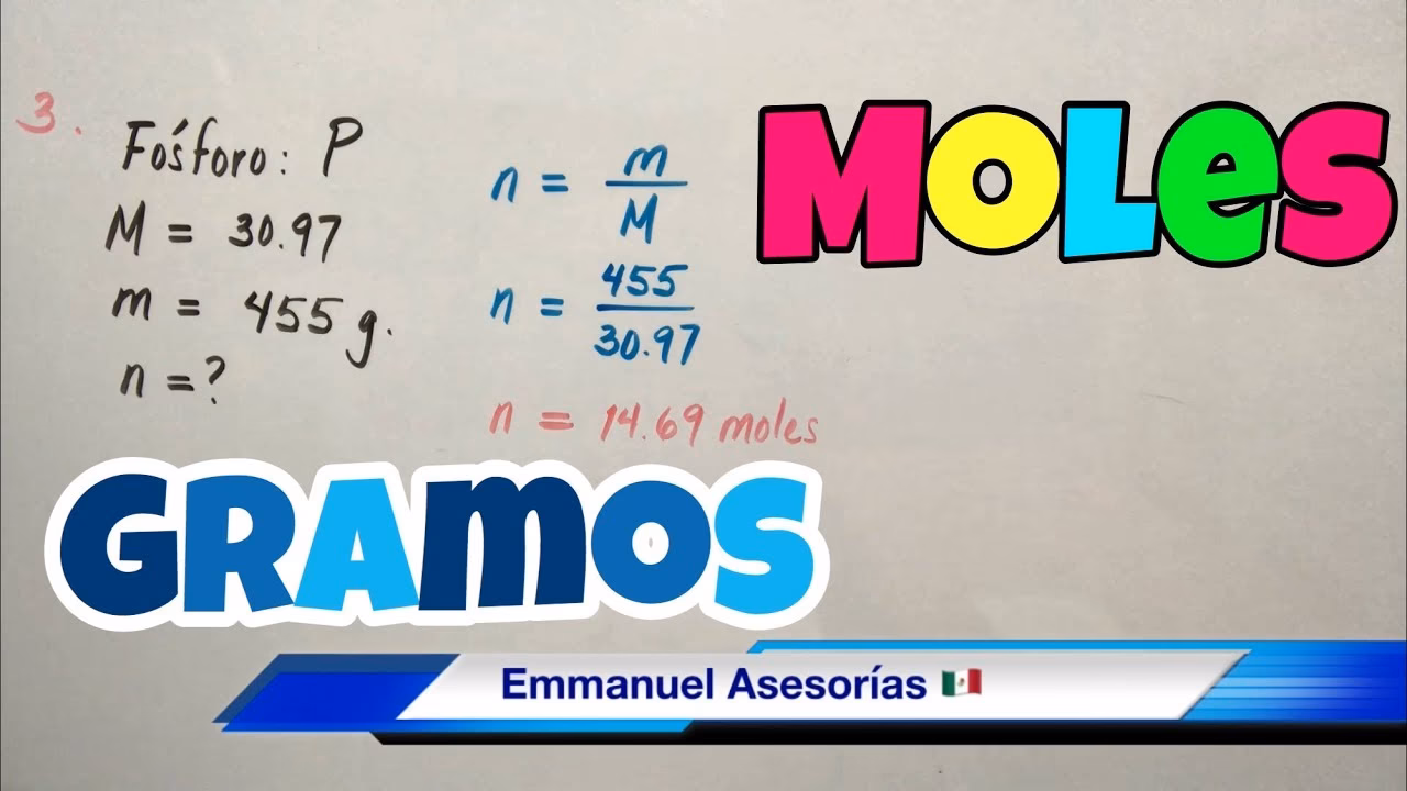 ¿Cuál es la fórmula de masa?