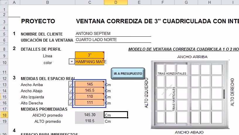 ¿Cuánto se cobra por hacer una ventana de aluminio?