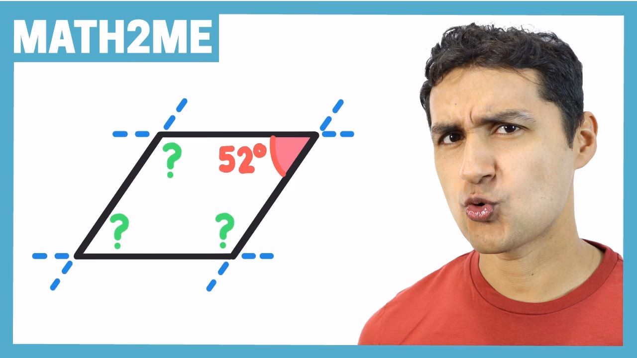 ¿Cómo calcular la medida de los ángulos interiores de un paralelogramo?