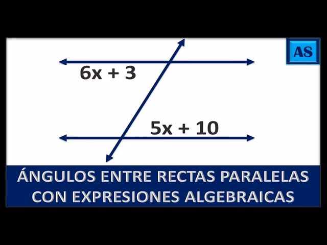 ¿Cómo resolver ángulos paralelos?