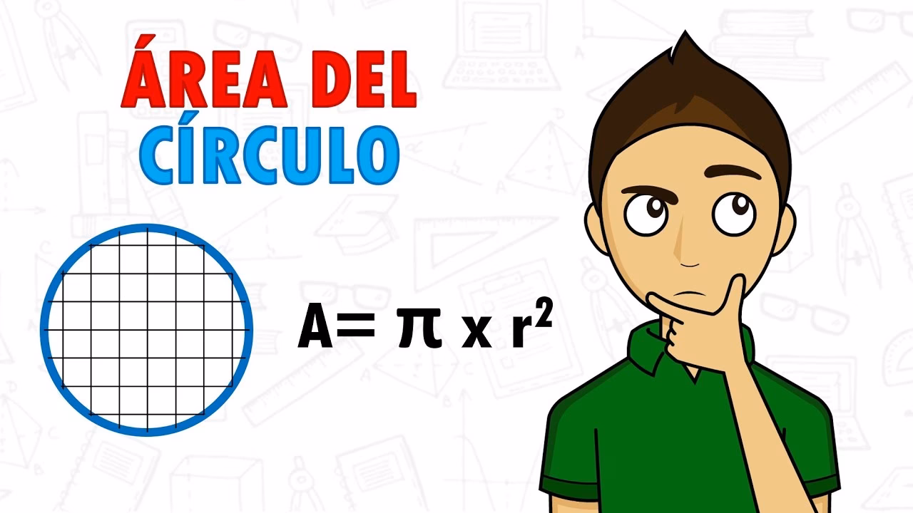 ¿Cómo calcular el área circular?