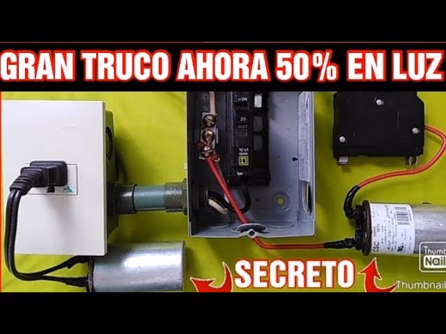 ¿Cuánto se puede ahorrar con un capacitor para la luz?