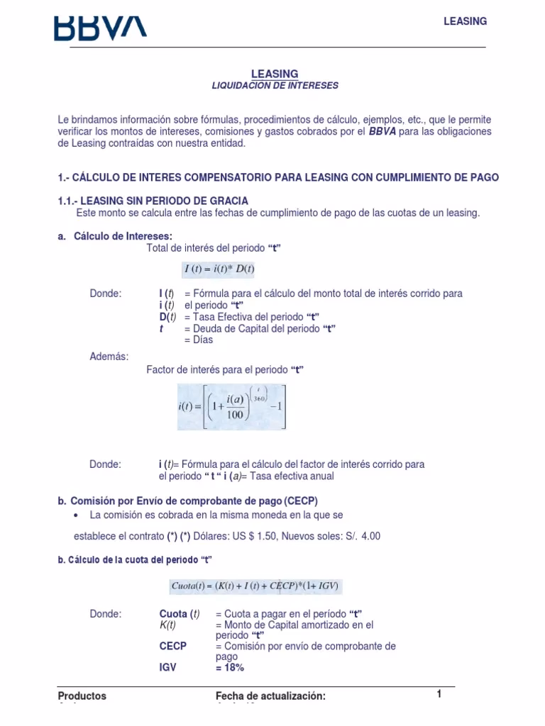¿Cómo funciona el contrato de leasing?