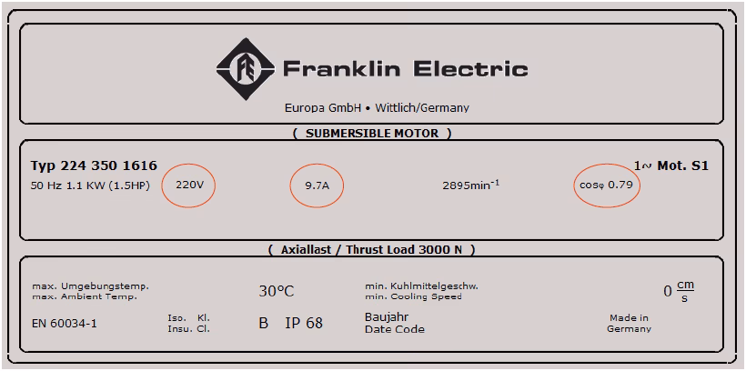¿Cómo se mide el consumo de una bomba?