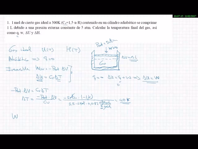 ¿Cuál es la relación entre el calor y el trabajo?