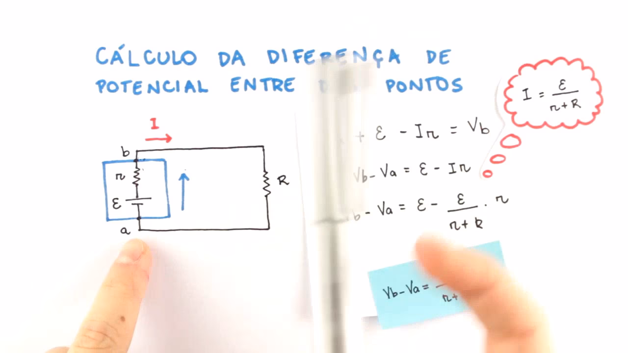 Como calcular a variação de potencial?