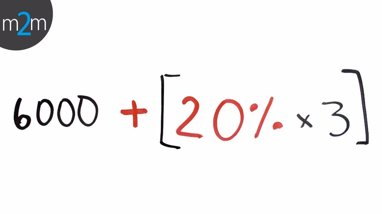¿Cómo sacar el 2% de un valor?