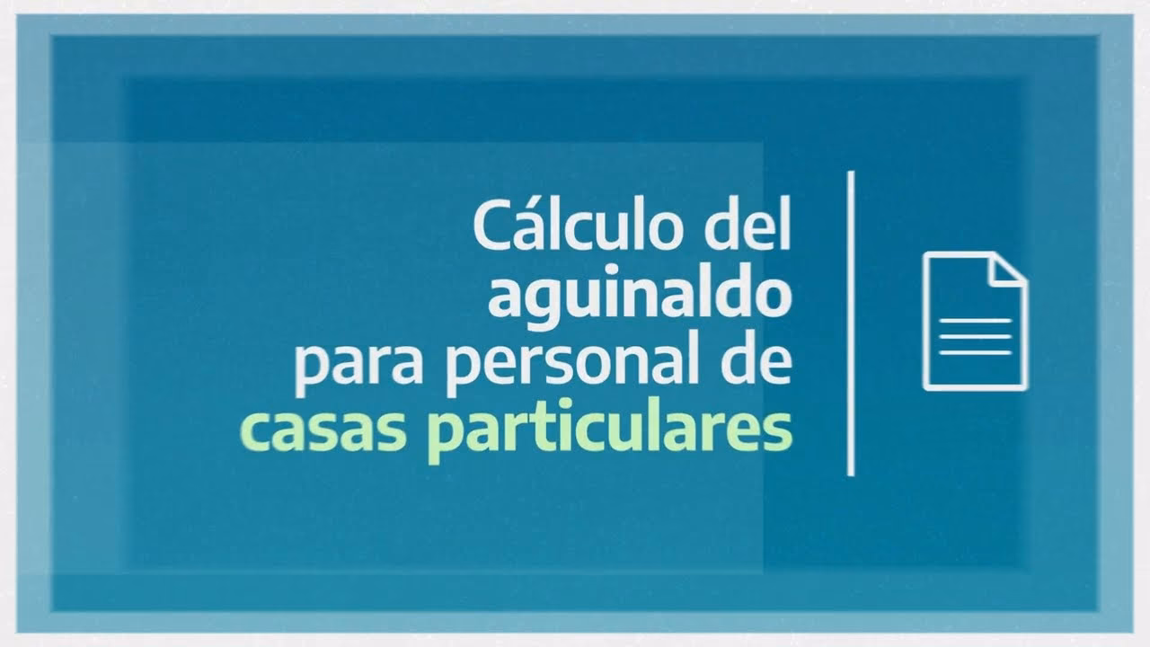 ¿Cómo calcular el aguinaldo de mi empleada?
