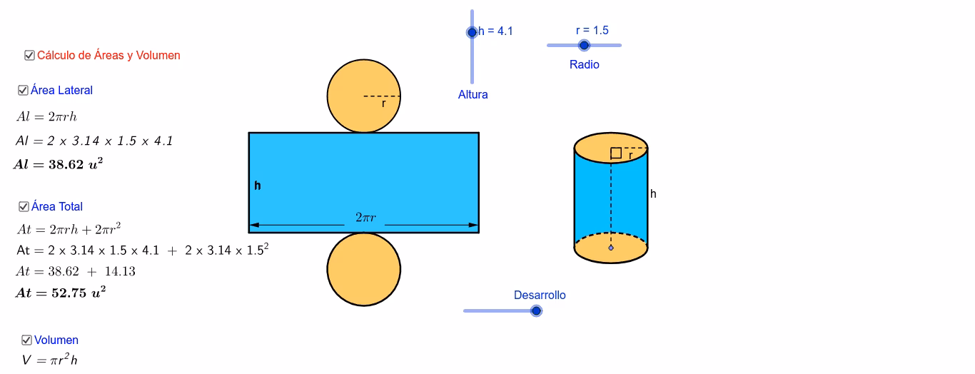 ¿Cuánto es un área de superficie?
