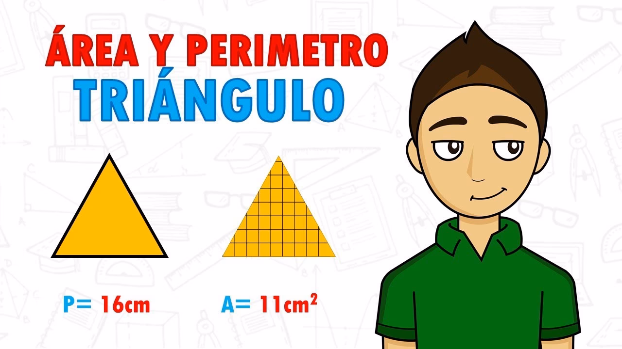 ¿Cómo calcular el área y perímetro de un triángulo?