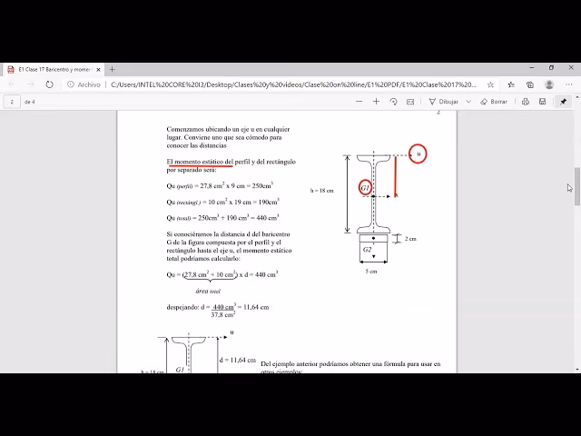 ¿Cómo calcular el baricentro en AutoCAD?