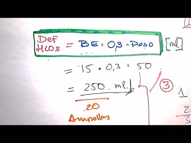 ¿Cómo dosificar el bicarbonato?