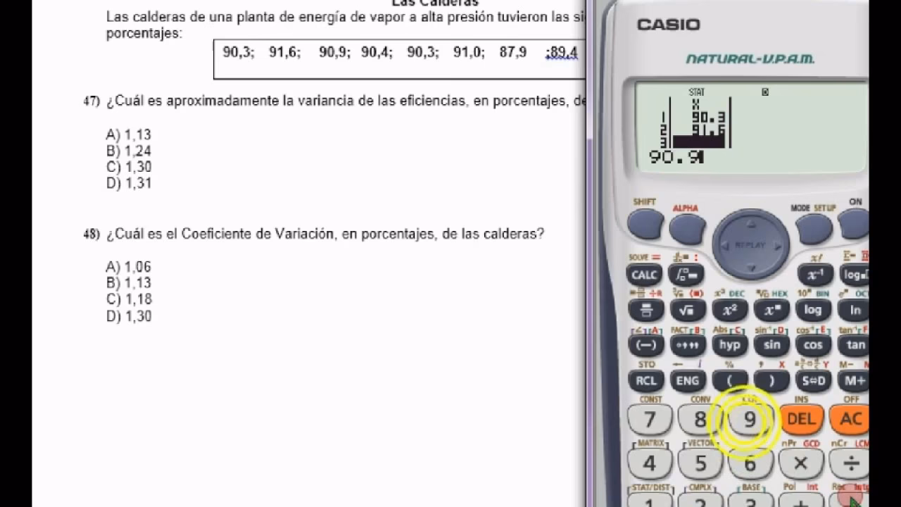 ¿Cómo se calcula el coeficiente de variación?