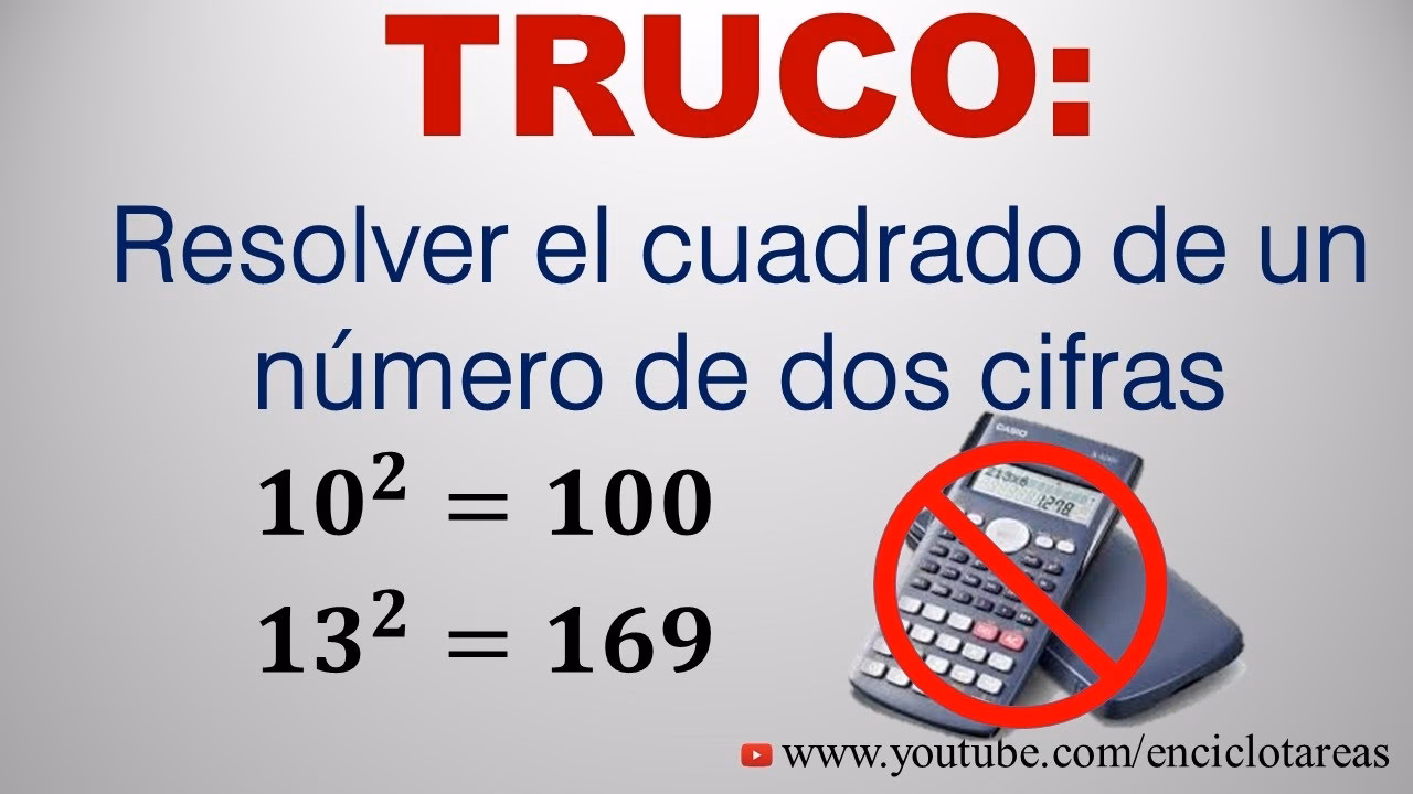 ¿Cómo se calcula el cuadrado de un número entero?