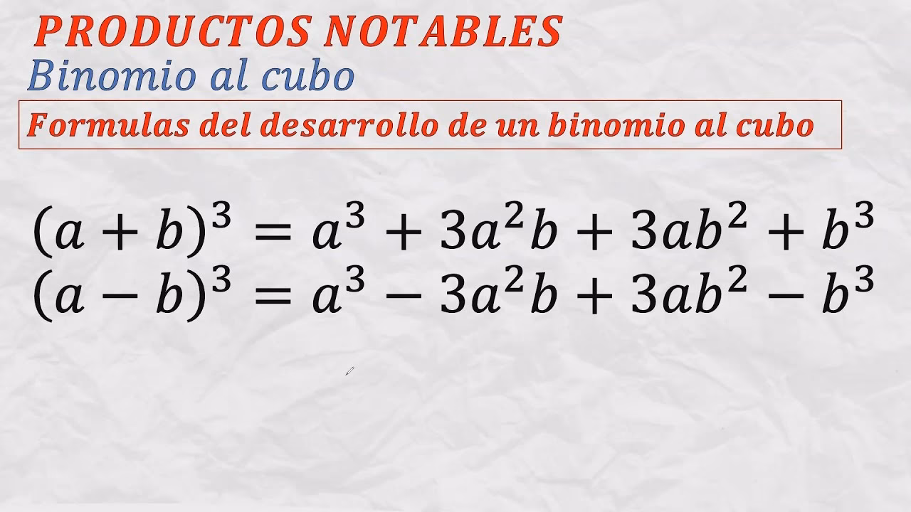 ¿Cuál es la regla del cubo?