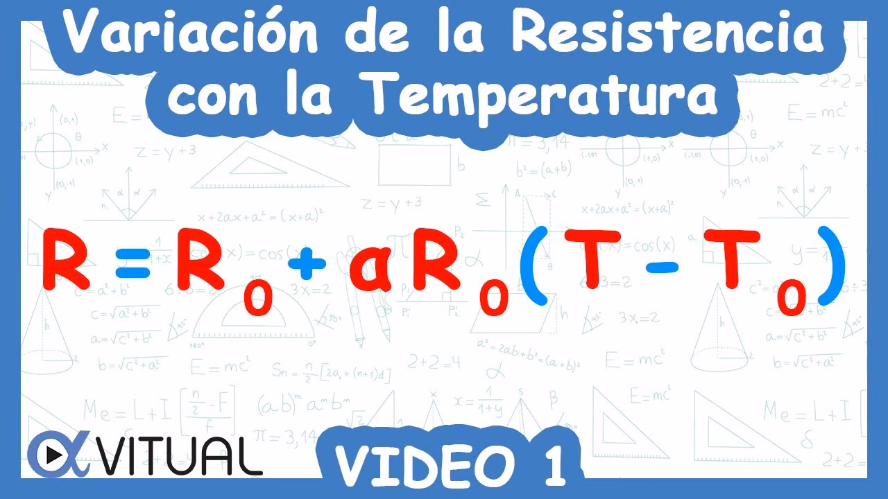 ¿Cómo se relaciona la resistencia con la temperatura?