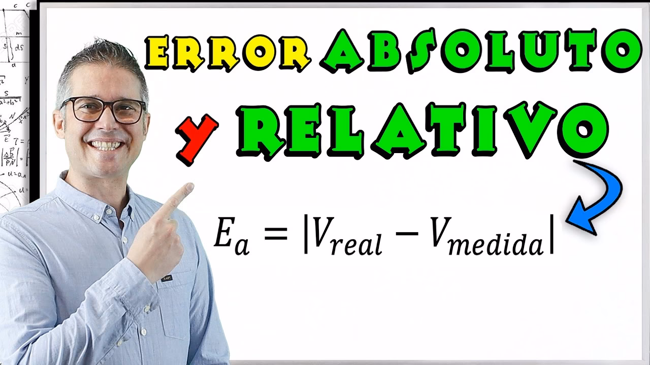 ¿Cómo encontrar el valor absoluto del error?