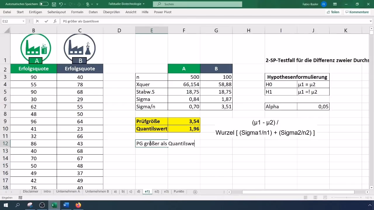 ¿Cómo hacer una prueba t en Excel?