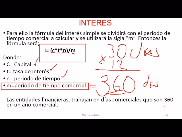 ¿Cómo se calcula la tasa de interés en un banco?