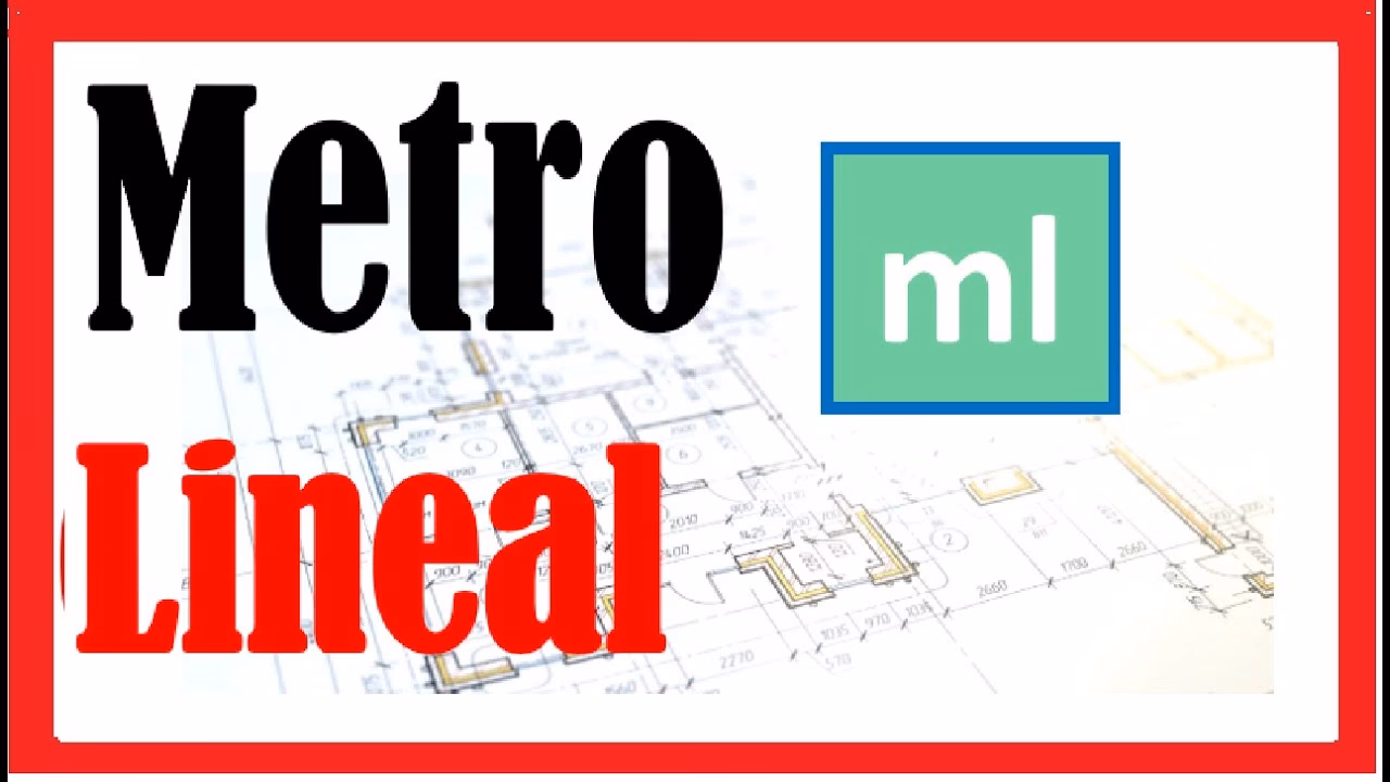 ¿Cómo calcular el precio por metro lineal?