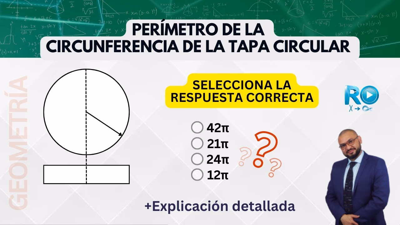 ¿Cómo sacar el perímetro de una tapa?