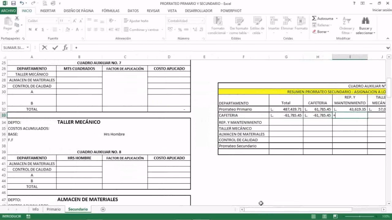 ¿Cómo se calcula el prorrateo de los gastos comunes?