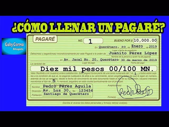¿Qué es el sellado en el pagaré?