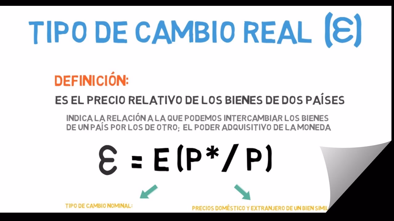 ¿Cómo se calcula el tipo de cambio efectivo real?