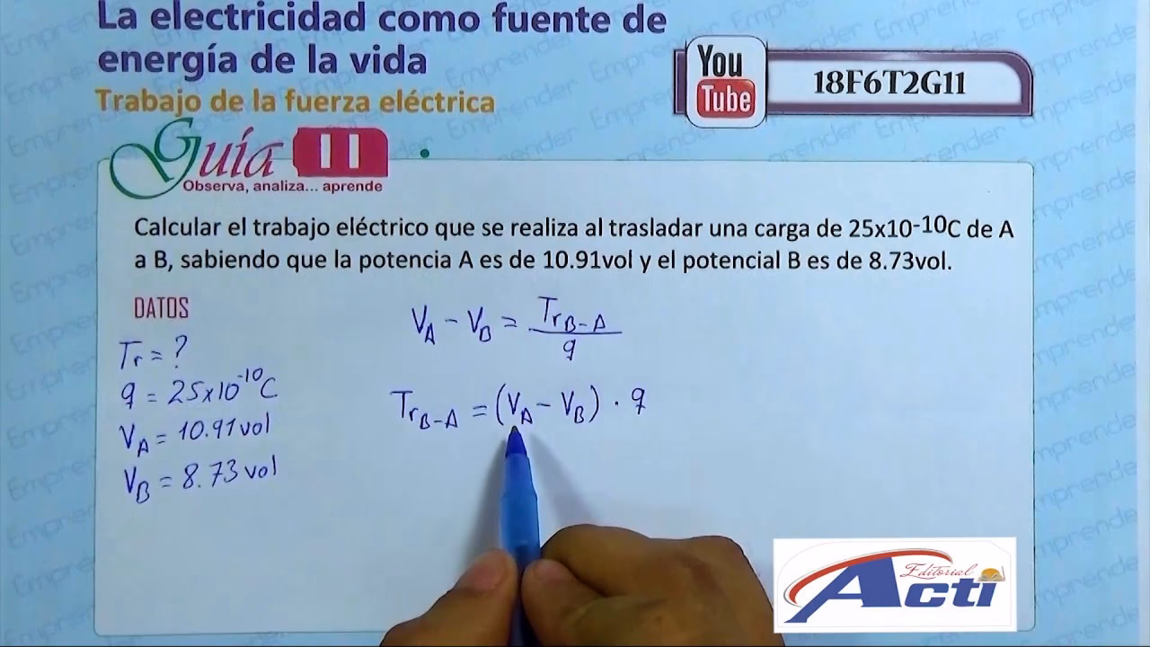 ¿Cómo se calcula el trabajo de la fuerza?