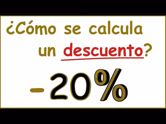 ¿Cómo calcular el porcentaje de reducción?
