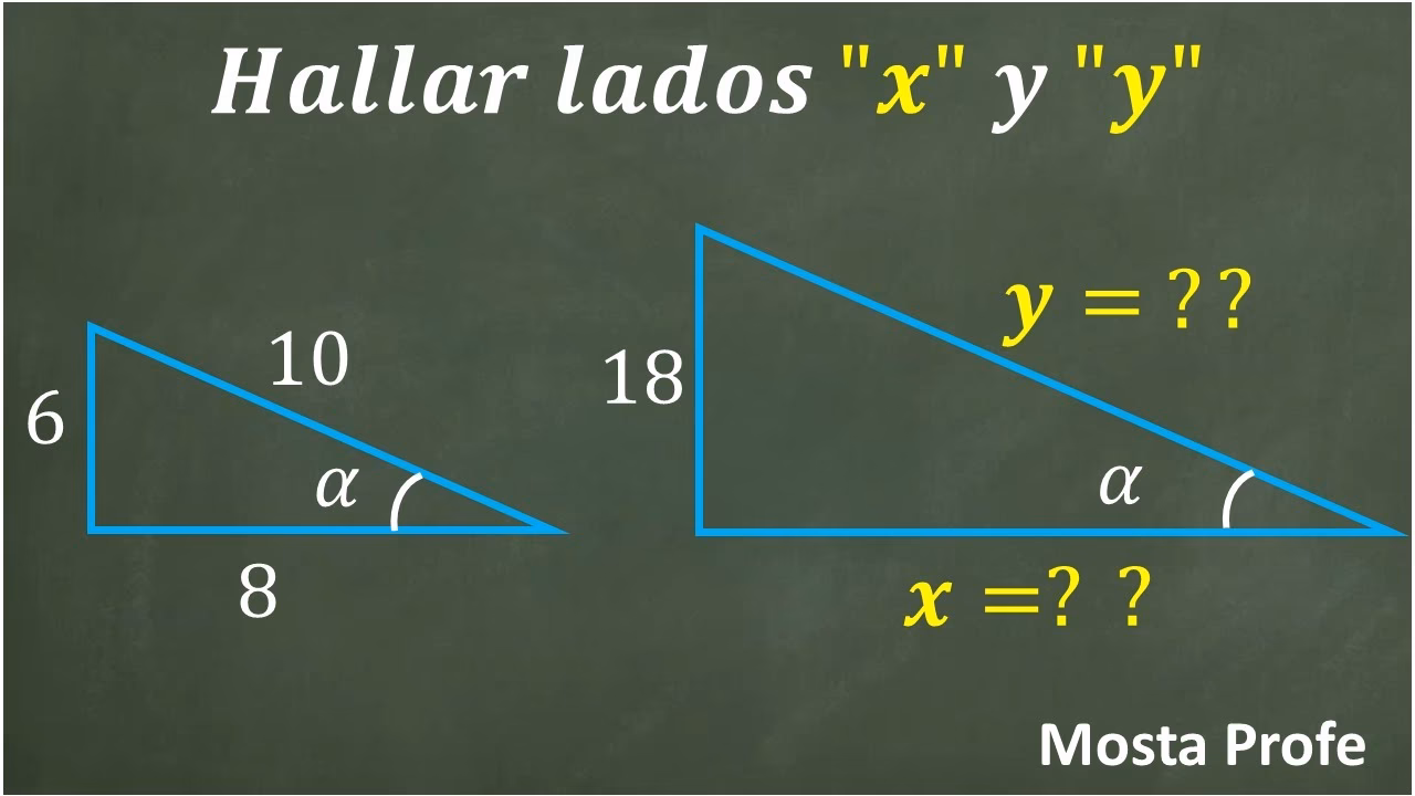 ¿Cómo sacar la razón de semejanza?