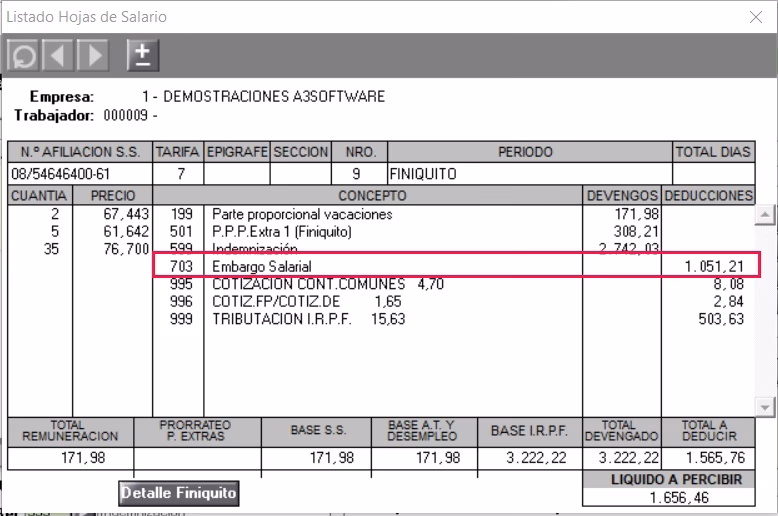 ¿Cuál es un ejemplo de embargo comercial?
