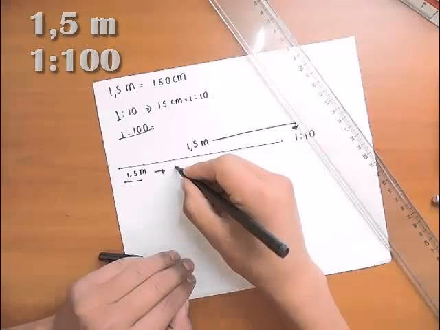 ¿Cómo sacar una escala sin escalímetro?