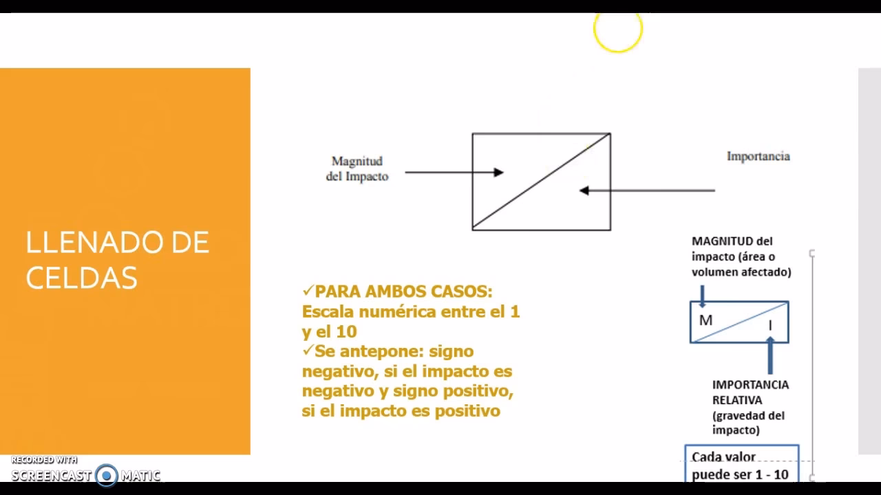 ¿Qué es la matriz de evaluación de impacto ambiental?