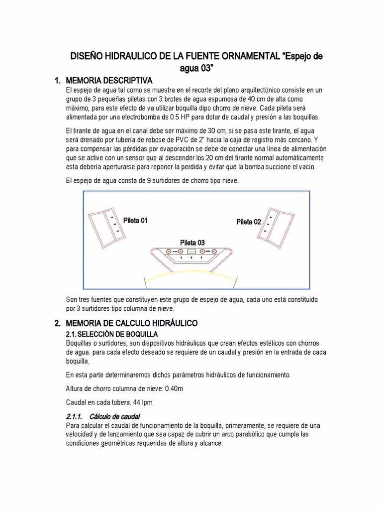 ¿Qué es el espejo de agua de una pileta?