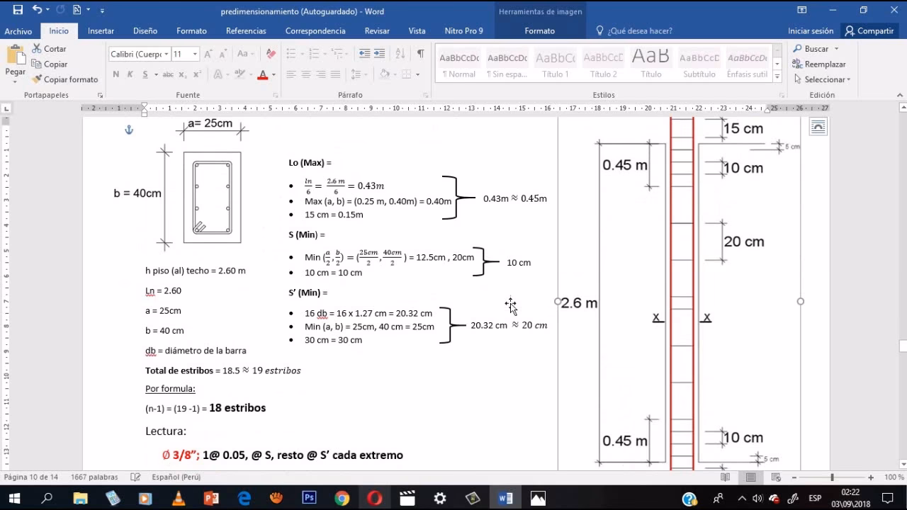 ¿Cómo hacer estribos para columnas 10x10?
