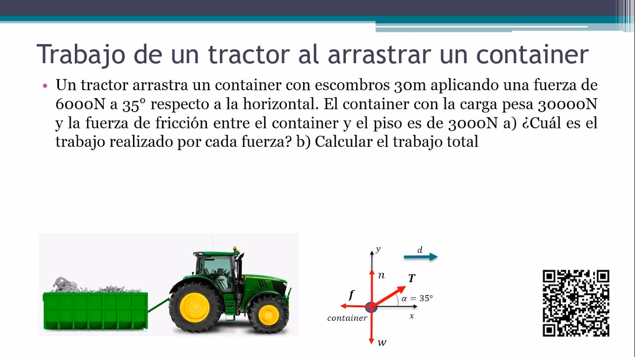 ¿Cómo saber la fuerza de un tractor?