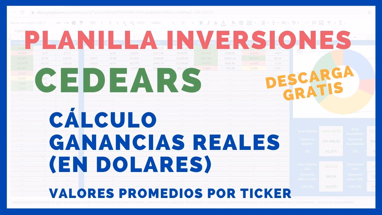 ¿Cómo puedo calcular los rendimientos en dólares?