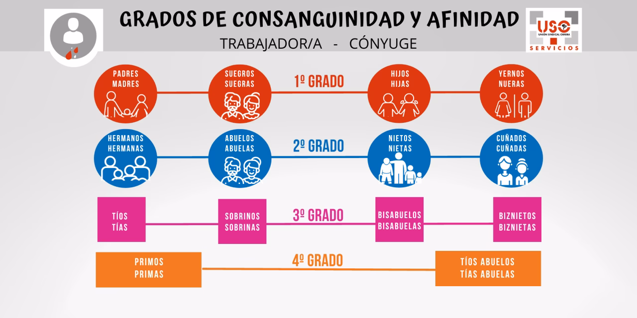¿Cómo se cuentan las generaciones de la familia?