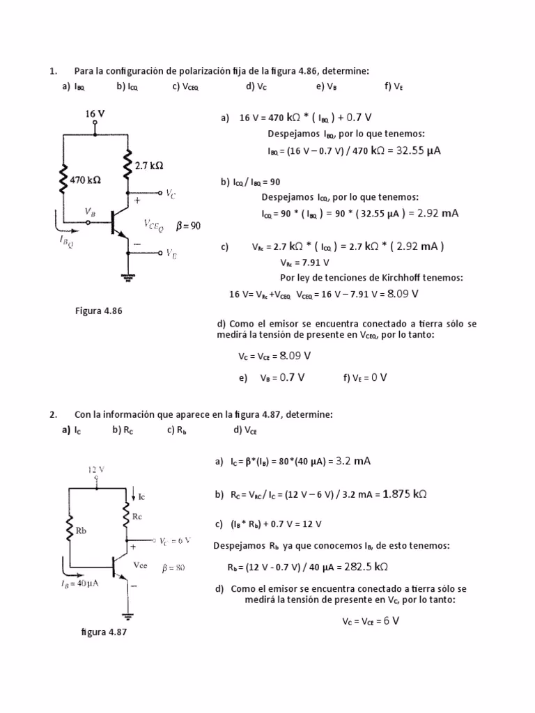 ¿Cómo calcular VCE SAT?