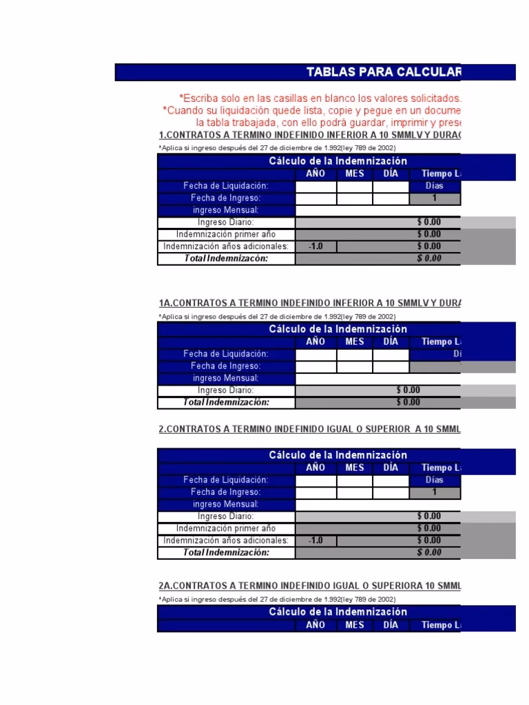 ¿Cuál es la indemnización por despido para un trabajador de la construcción?