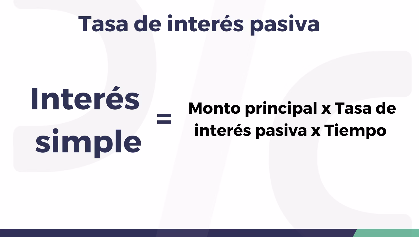 ¿Cuál es la tasa de interés activa?