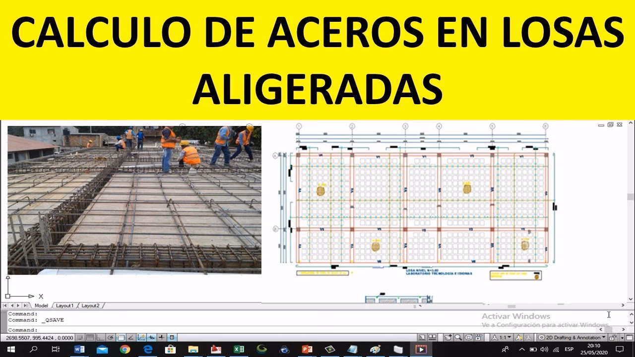 ¿Cómo calcular el hierro de una losa?