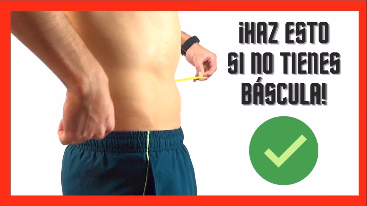 ¿Cómo medir kilos sin balanza?