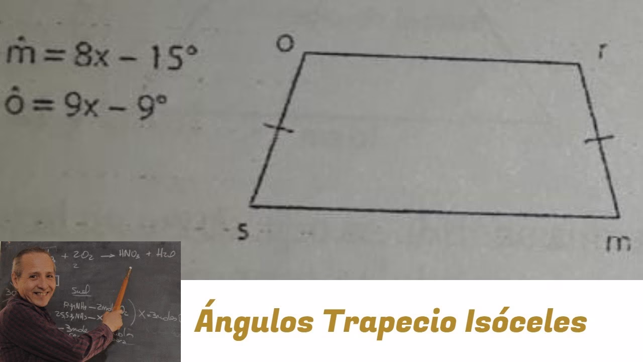 ¿Cuál es la medida de los ángulos de un trapecio?